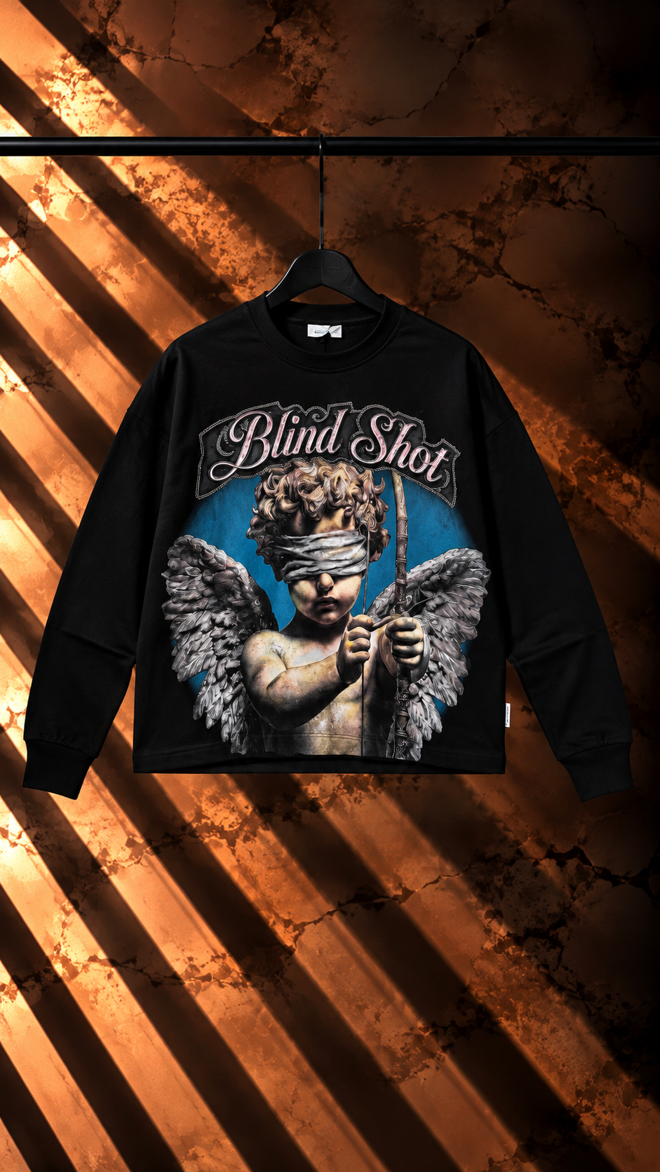 Long Sleeves Uomo “Blind 3/4” 3 Colori Cianotic