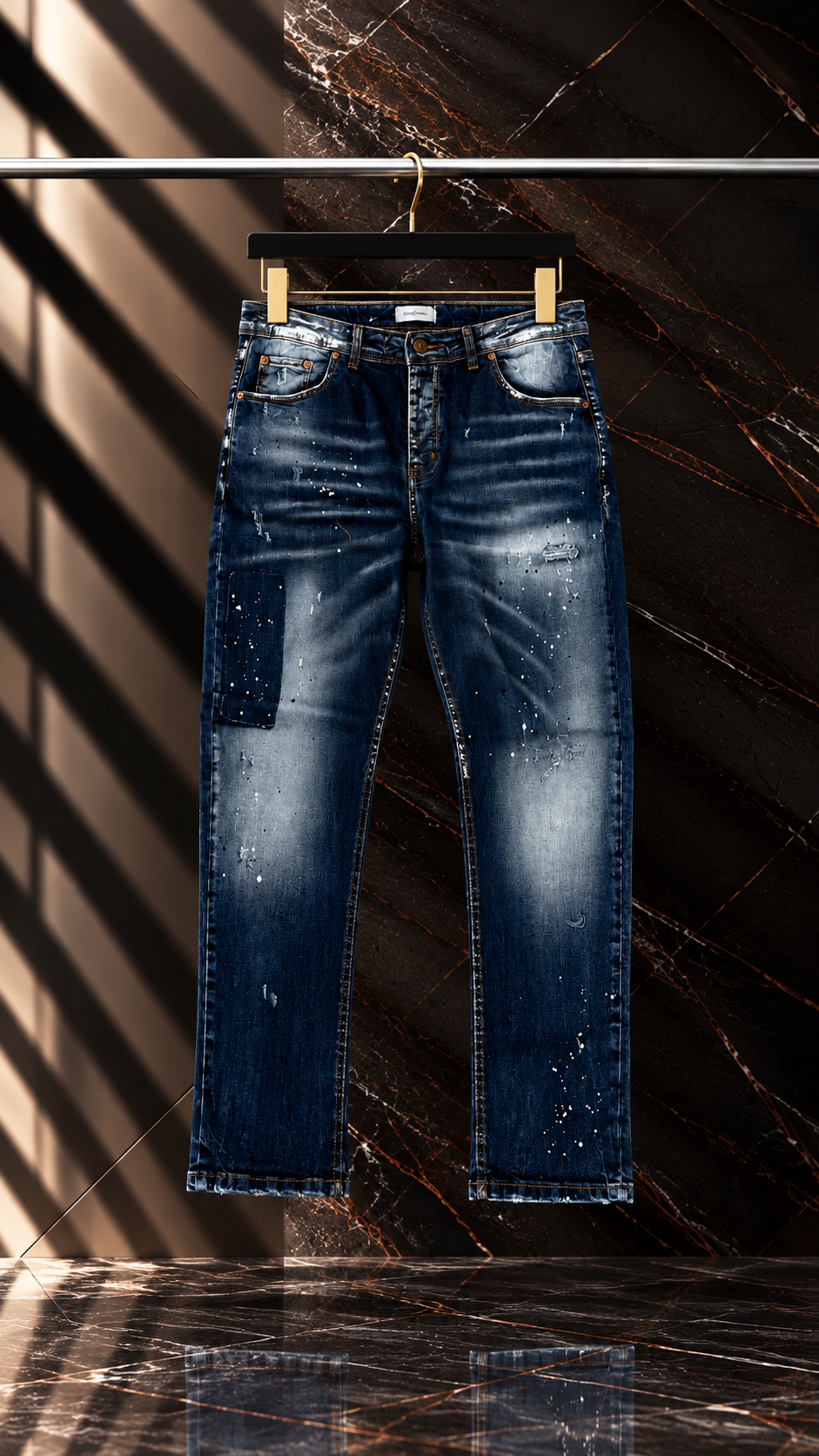Jeans Uomo Mood DSQ Ryan Blu Max Calibrato Cianotic