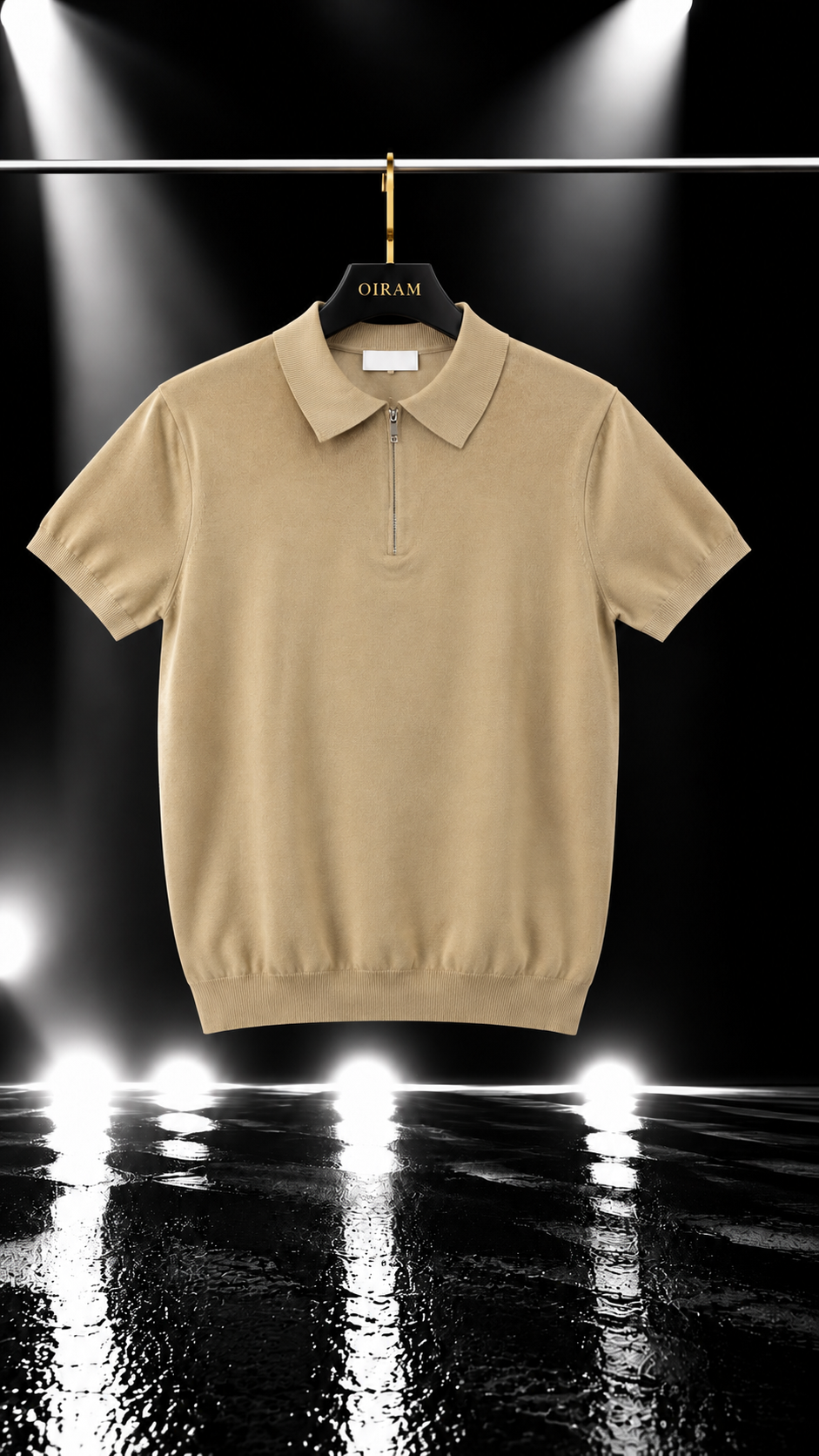 T-Shirt Uomo Polo “Mini Zip” 6 Colori