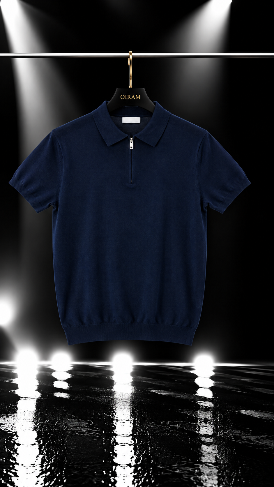 T-Shirt Uomo Polo “Mini Zip” 6 Colori