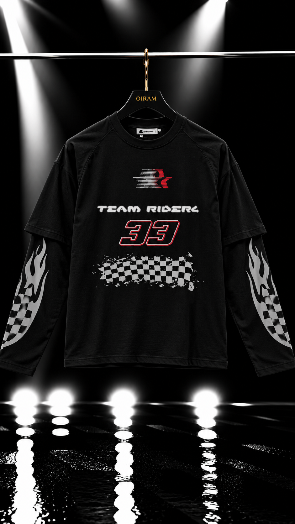 Long Sleeves Uomo “Team Riderl 33” 2 Colori