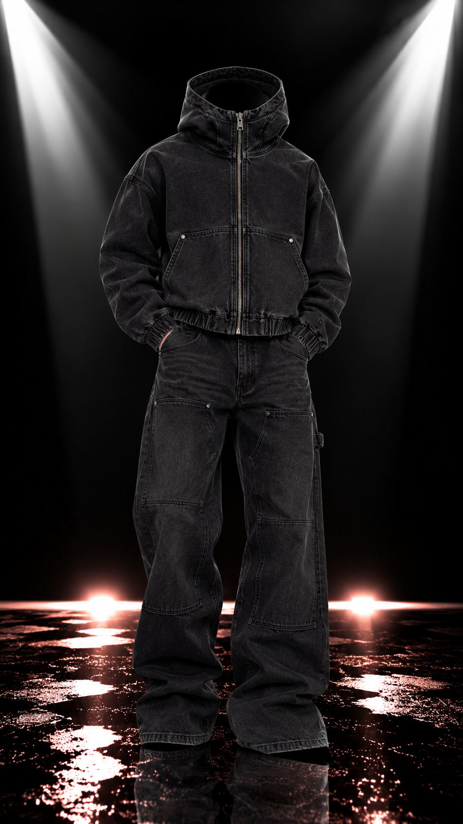 Coordinato Uomo “Balaklava” Black